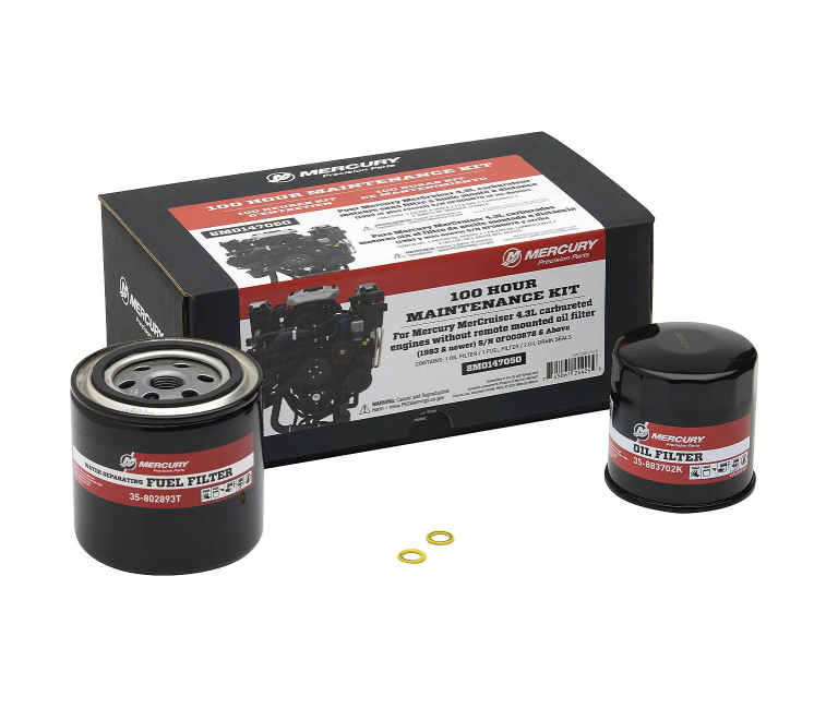 MERCURY szervizkészlet MerCruiser 4.3L V6 motorhoz – 100 órás karbantartáshoz